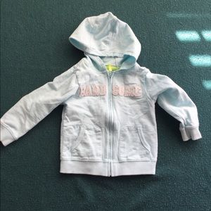 Baby blue cotton jacket